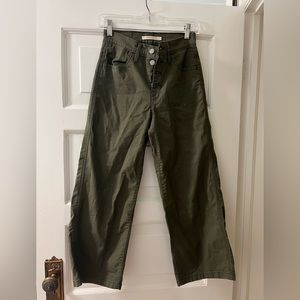 Levi’s Mile High Cropped Wide Leg